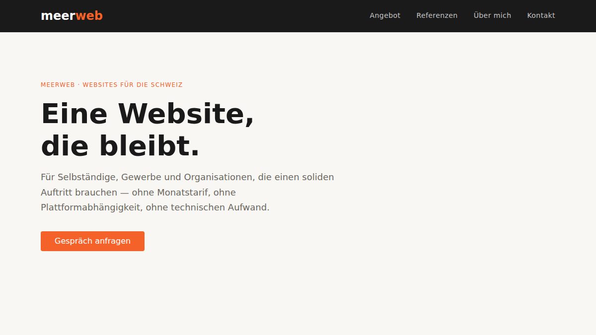 Meerweb.ch